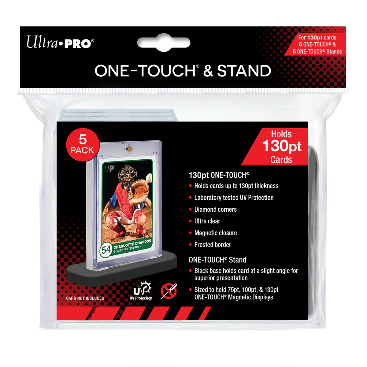 130PT ONE-TOUCH® & Stands (5ct)