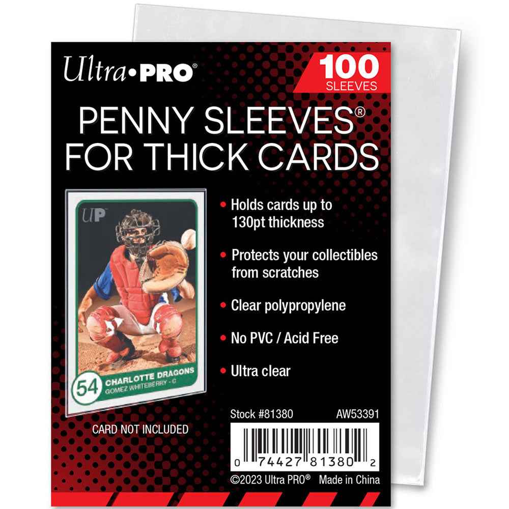 130PT Thick Card Sleeves for Standard Size Cards - Image 2