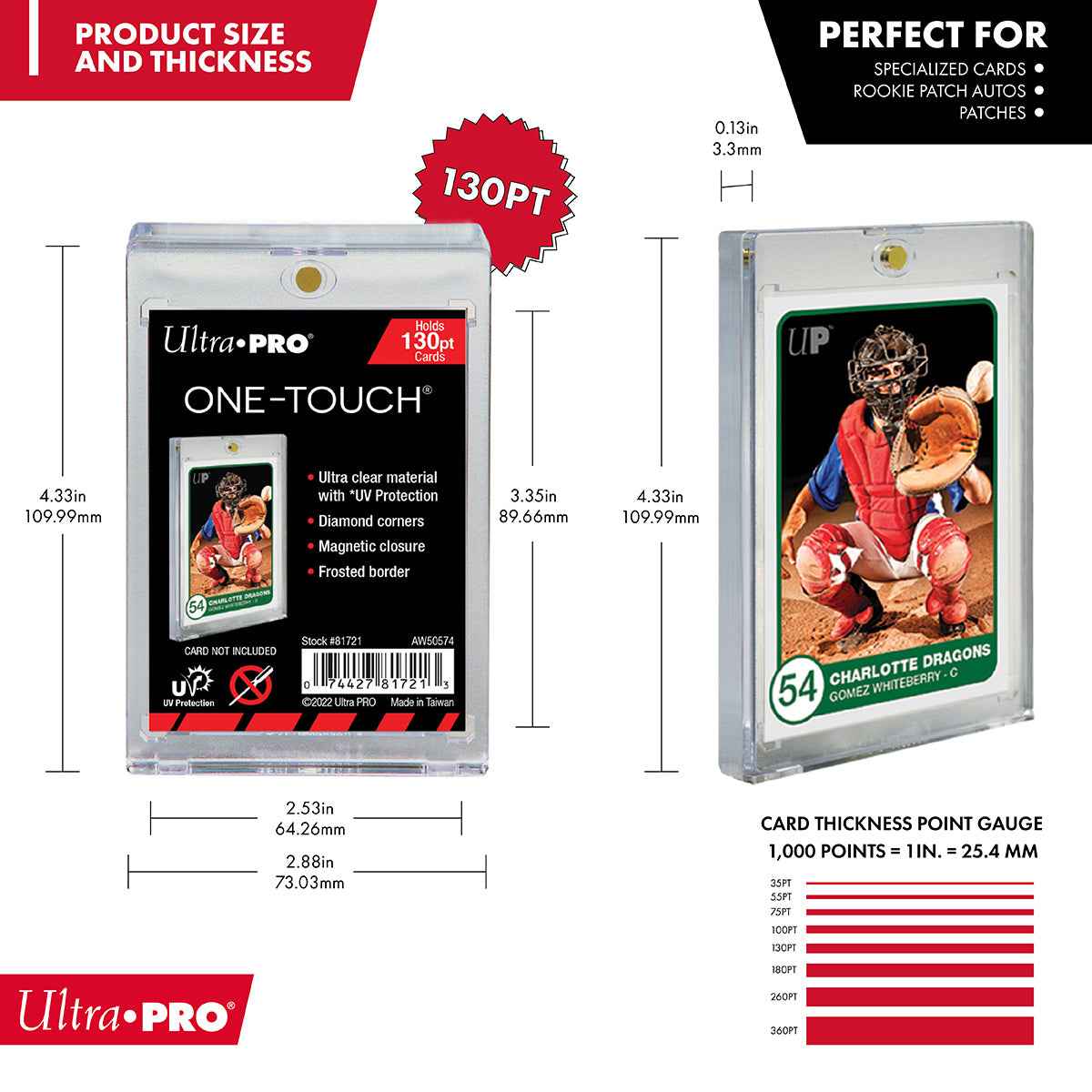 130PT UV ONE-TOUCH® Magnetic Holder - Image 2