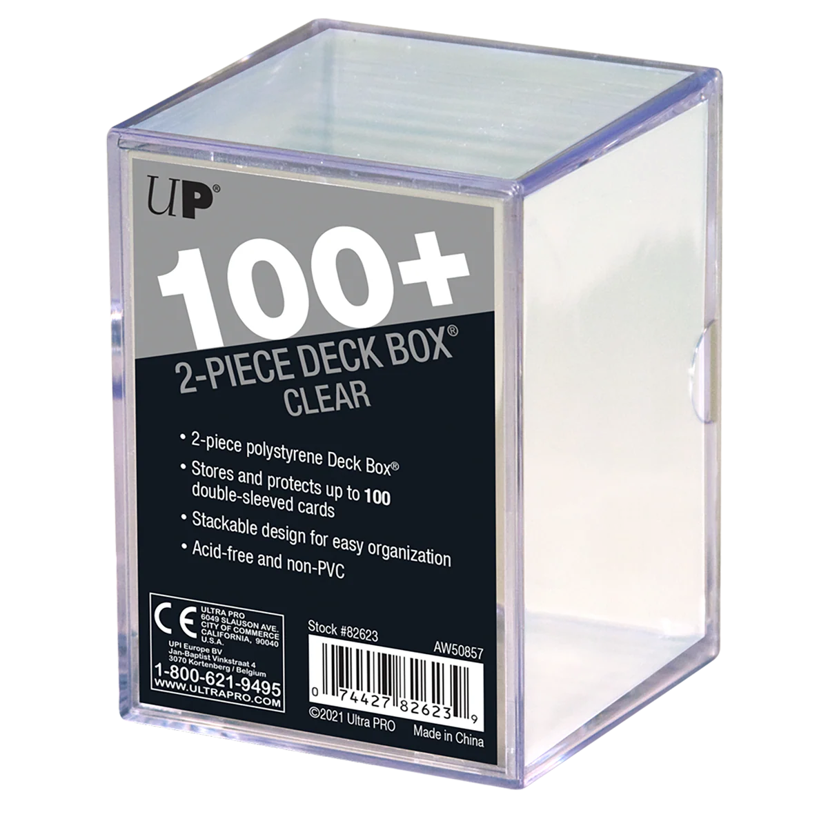 2-Piece Clear 100+ DECK BOX®
