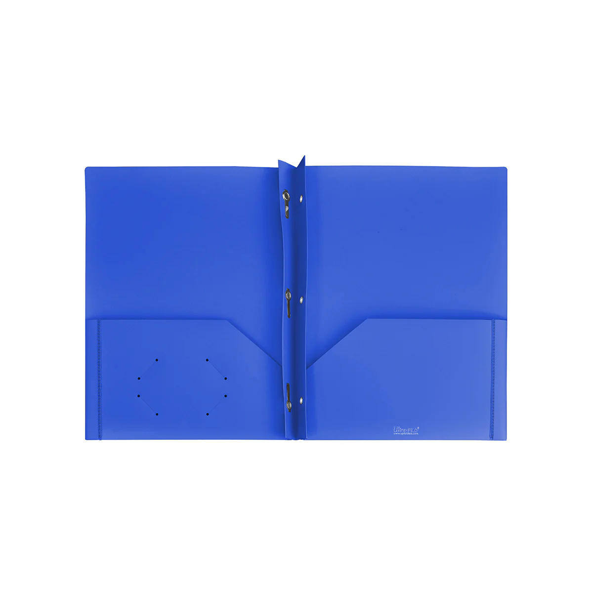 2-Pocket Folders (10ct) with 3-Prong Fastener and Clear Front Pocket - Image 2