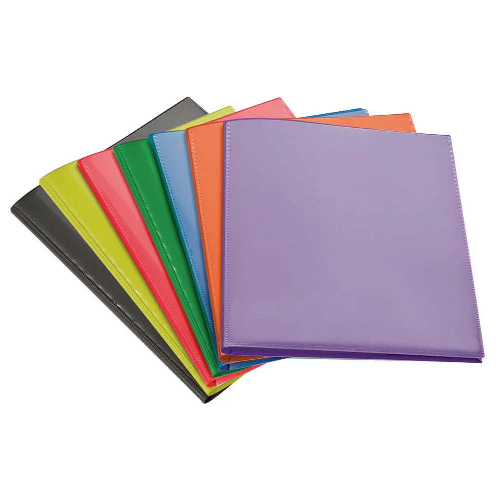 2-Pocket Folders (10ct) with 3-Prong Fastener and Clear Front Pocket - Image 5