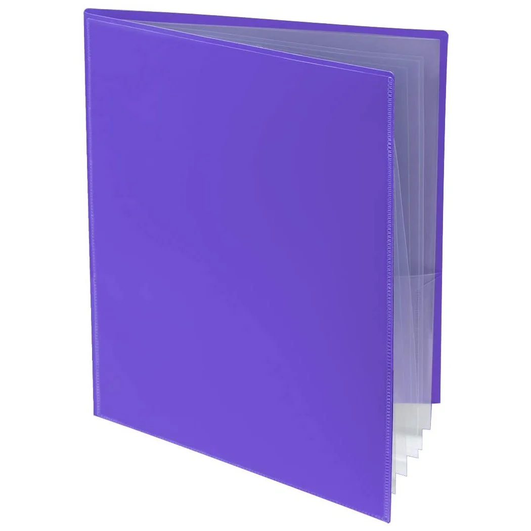 2-Pocket Folders (10ct) with 6 Clear Pages - Image 2