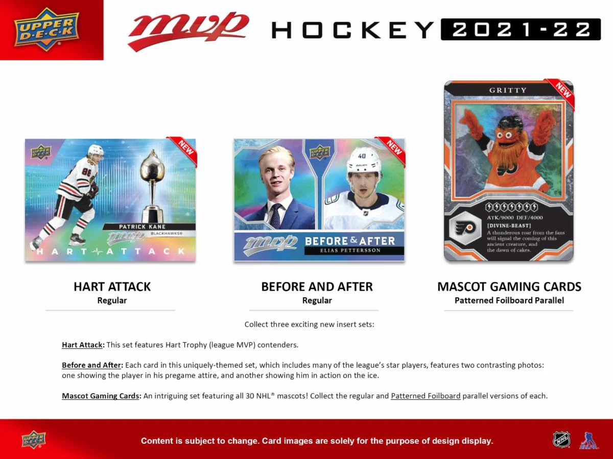 2021 - 2022 Upper Deck MVP NHL Blaster Box #98873 *Limit 5 boxes per customer* - Image 3