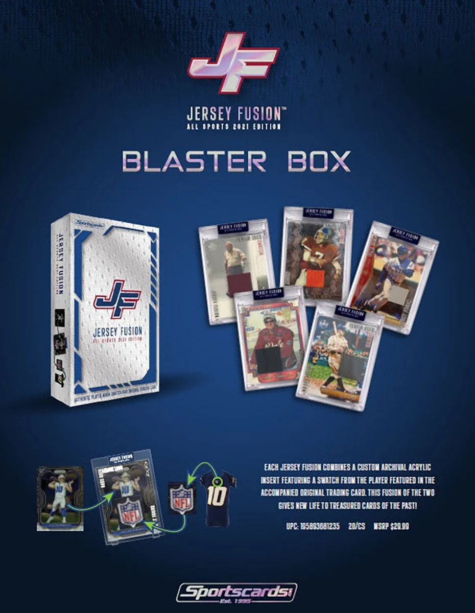 2021 Jersey Fusion All Sports BLASTER BOX Edition #68123 - Image 3