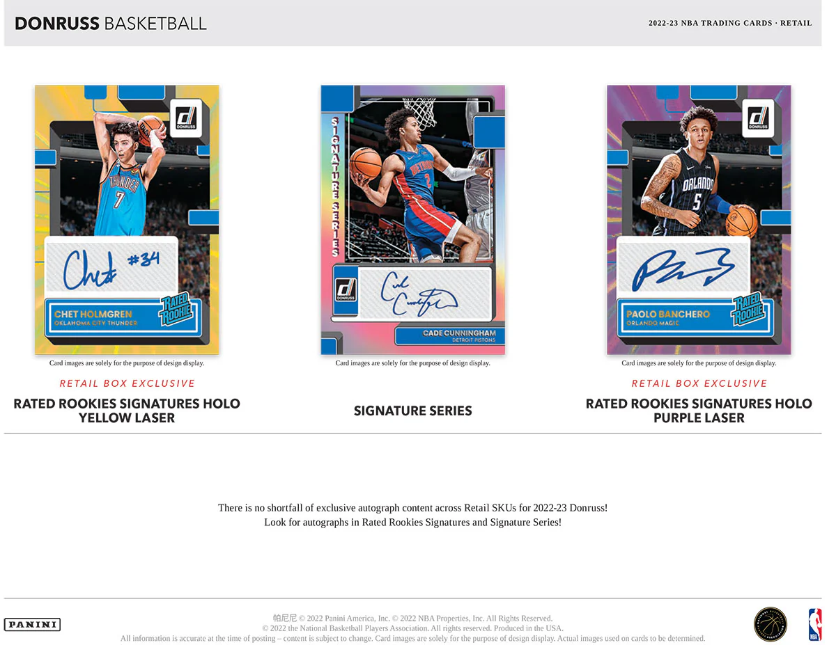 2022-2023 Donruss NBA Basketball Fat Pack #13078 - Image 3