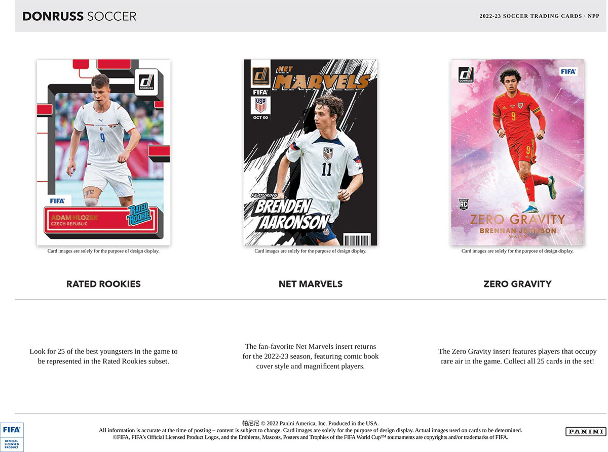 2022-23 Donruss Soccer Blaster Box #15139 - Image 3