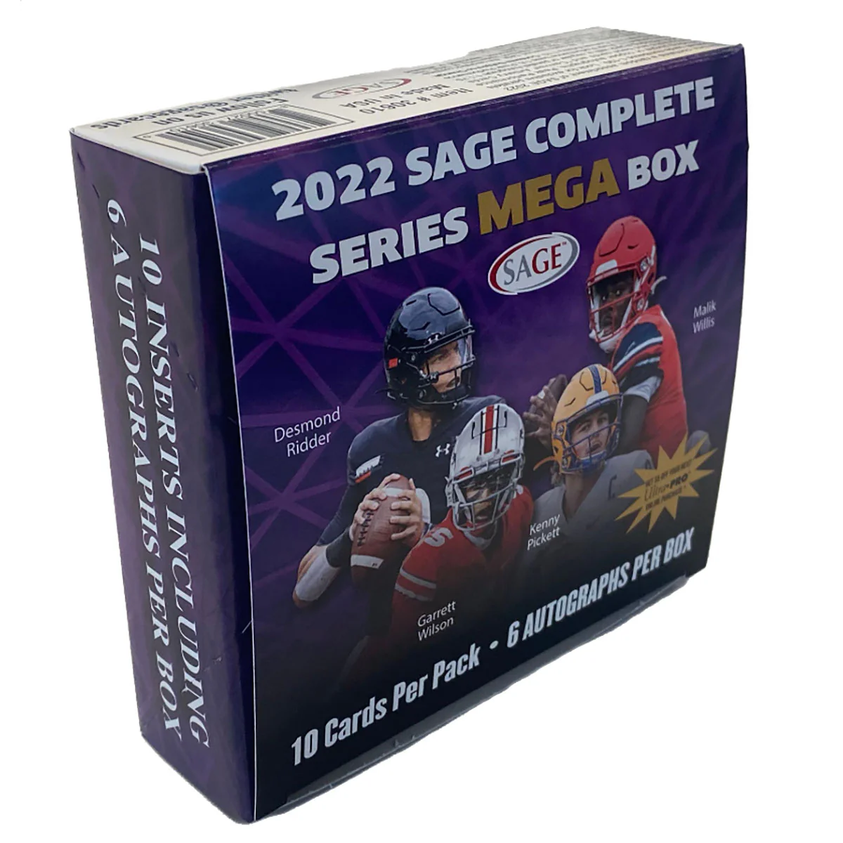 2022 Sage Hit Premier Draft Football Mega Box #30610 - Image 5