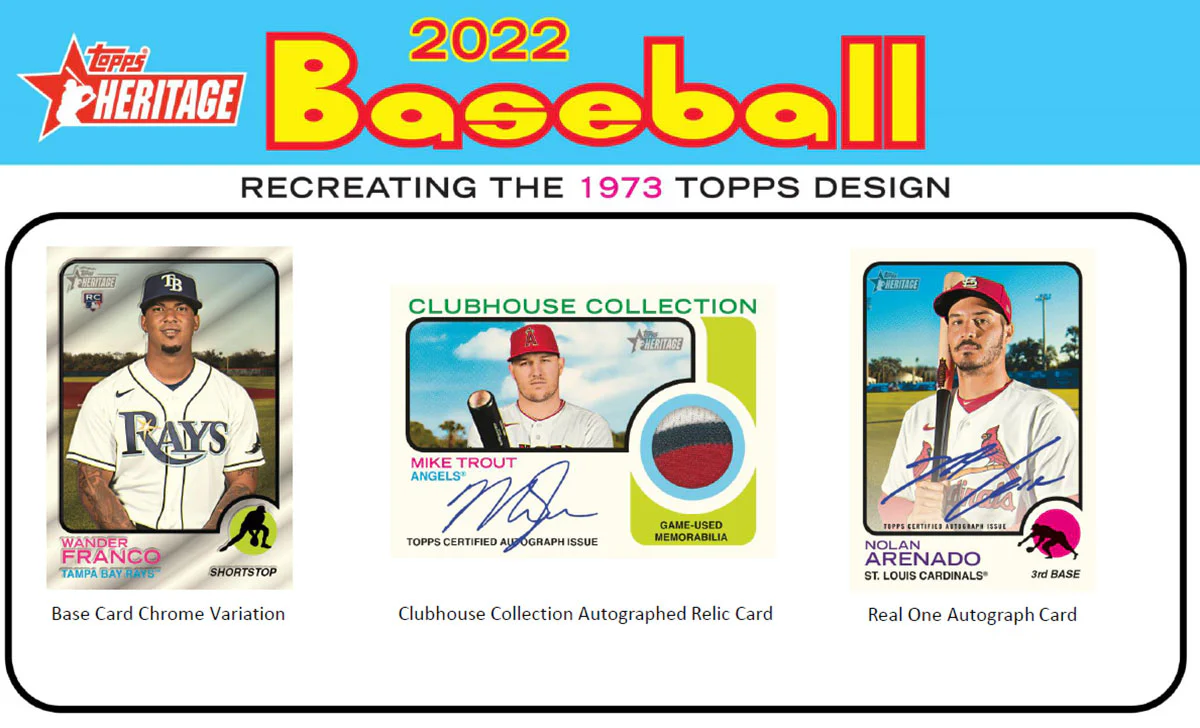 2022 Topps Heritage Baseball MLB Hanger Box #10655