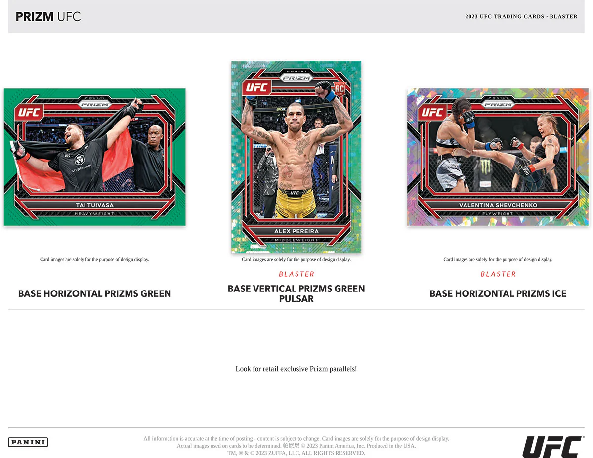 2023 Panini Prizm UFC Blaster Box - Image 4