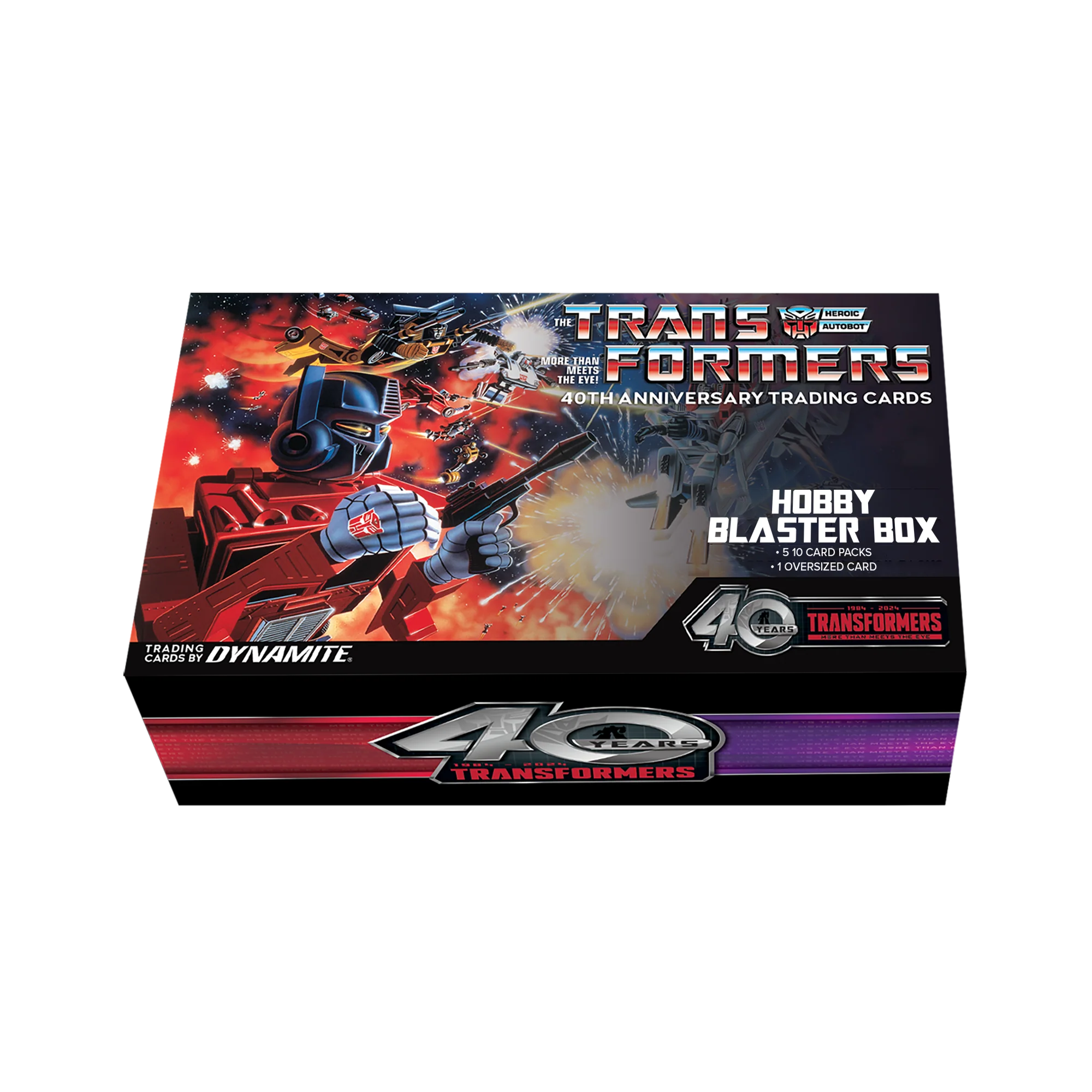 2024 Transformers 40th Anniversary Trading Cards Blaster Box