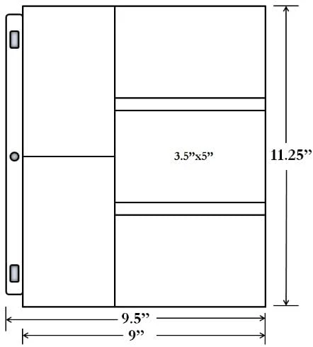 3-Hole Photo Pages for 3.5" x 5.25" Prints - Image 5