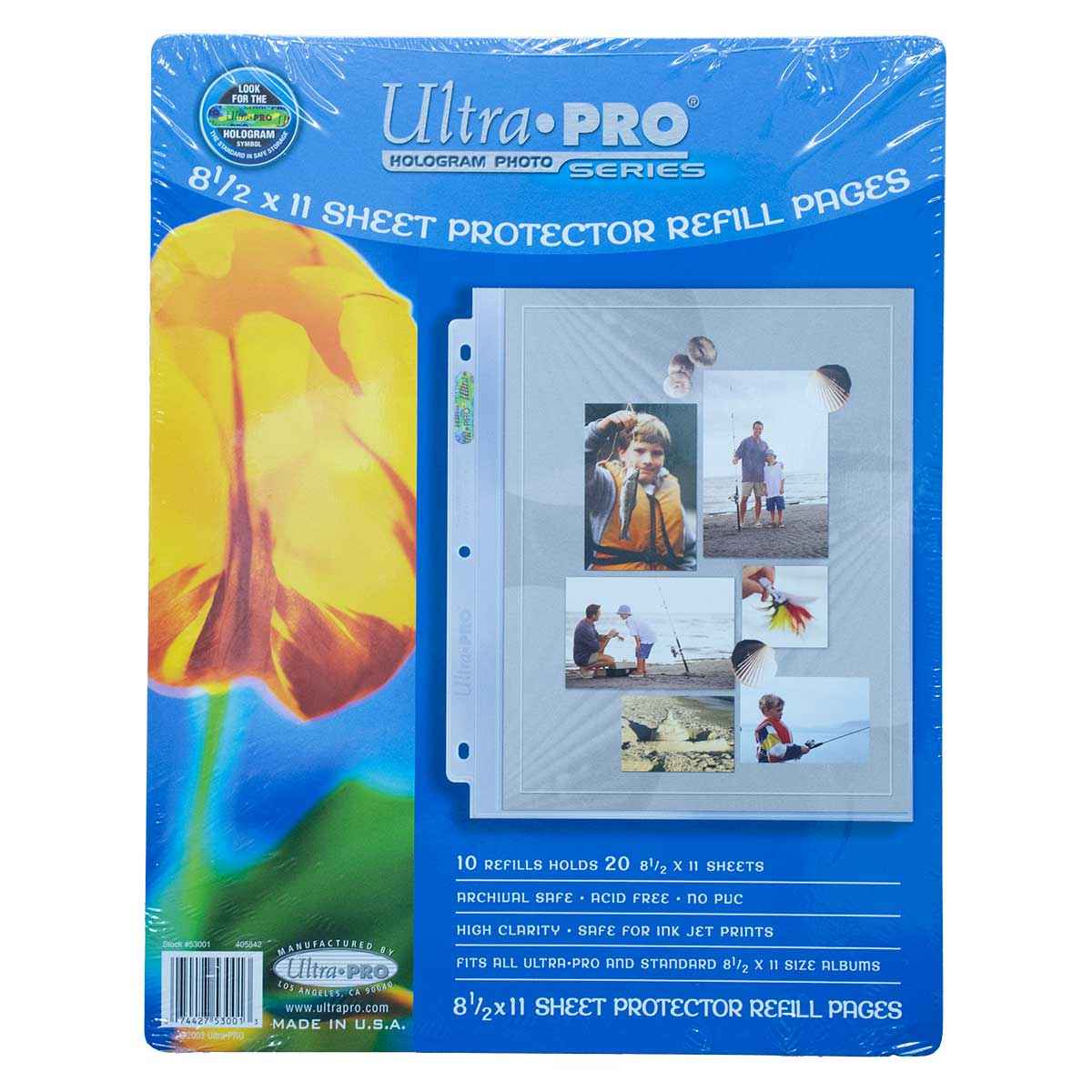 3-Hole Photo Pages for 8.5" x 11" Prints - Image 2