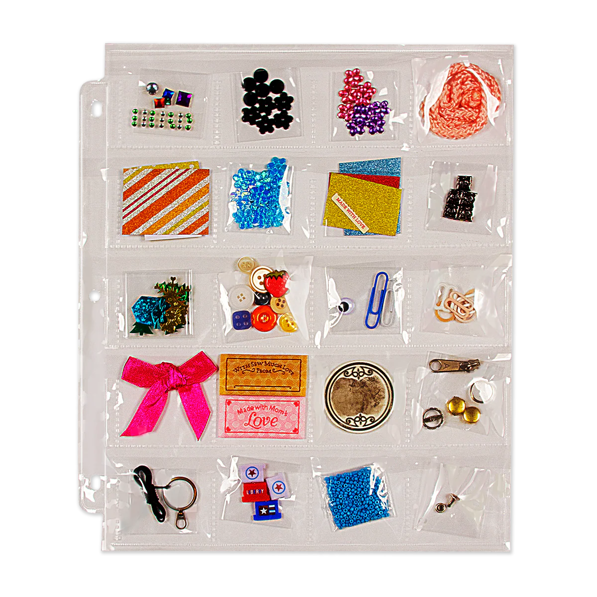 3-Hole Storage Pages (10ct) with Flaps - Image 3