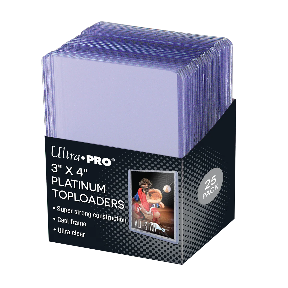 3" x 4" Ultra Clear Platinum TOPLOADER® Sleeves (25ct)