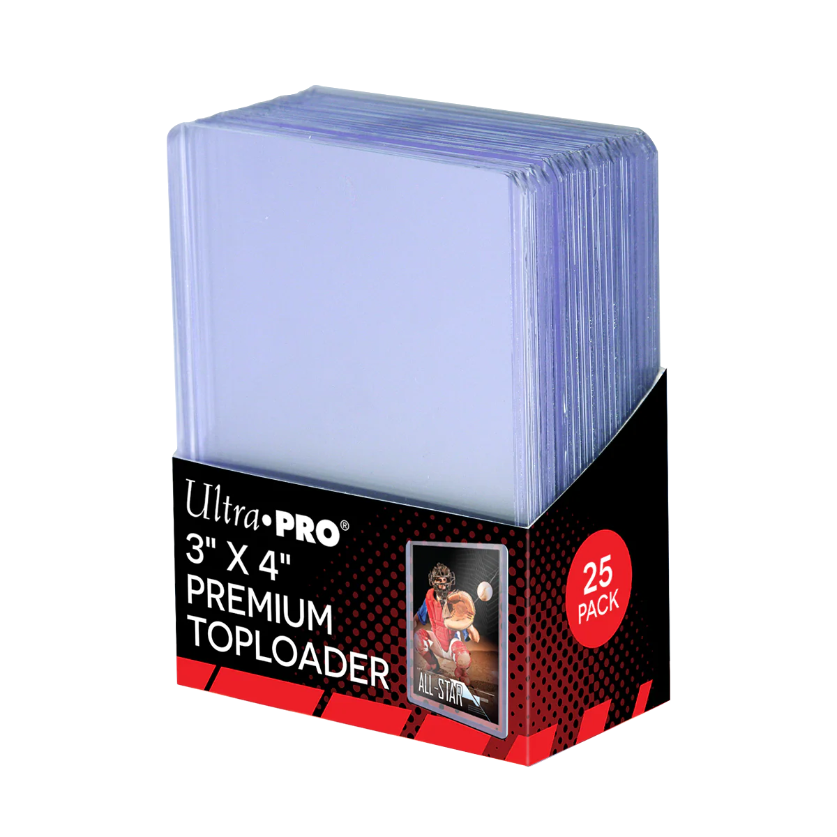 3" x 4" Ultra Clear Premium TOPLOADER® Sleeves (25ct)