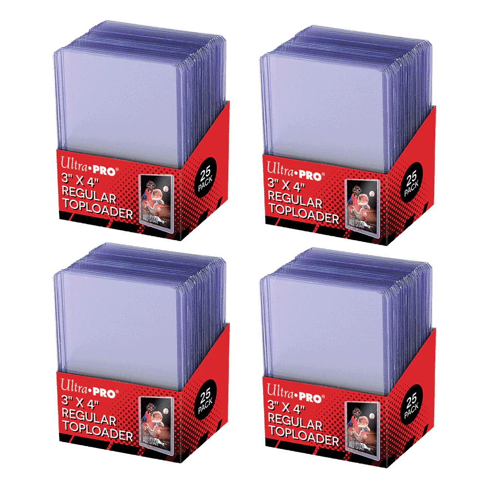 3" x 4" Clear Regular TOPLOADERĀ® Sleeves (100ct) for Standard Size Cards