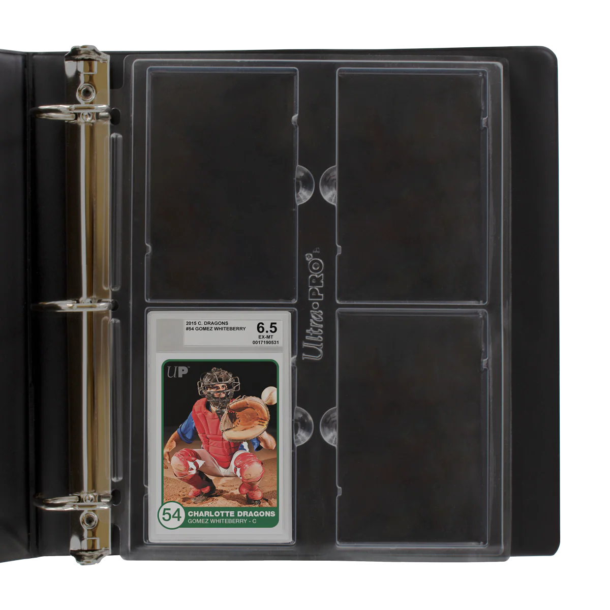 4-Pocket Page (1ct) for Graded Beckett Slabs - Image 4
