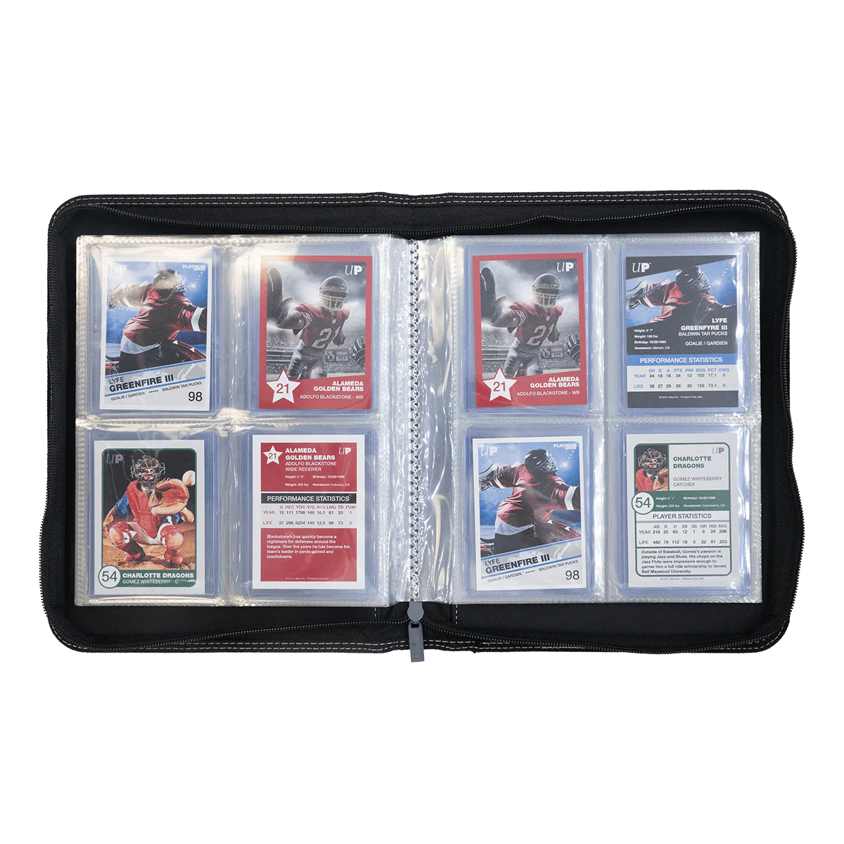 4-Pocket TOPLOADER® Zippered Premium PRO-BINDER® - Image 3