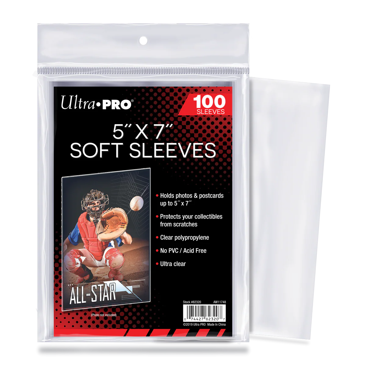 5" x 7" Soft Sleeves (100ct)