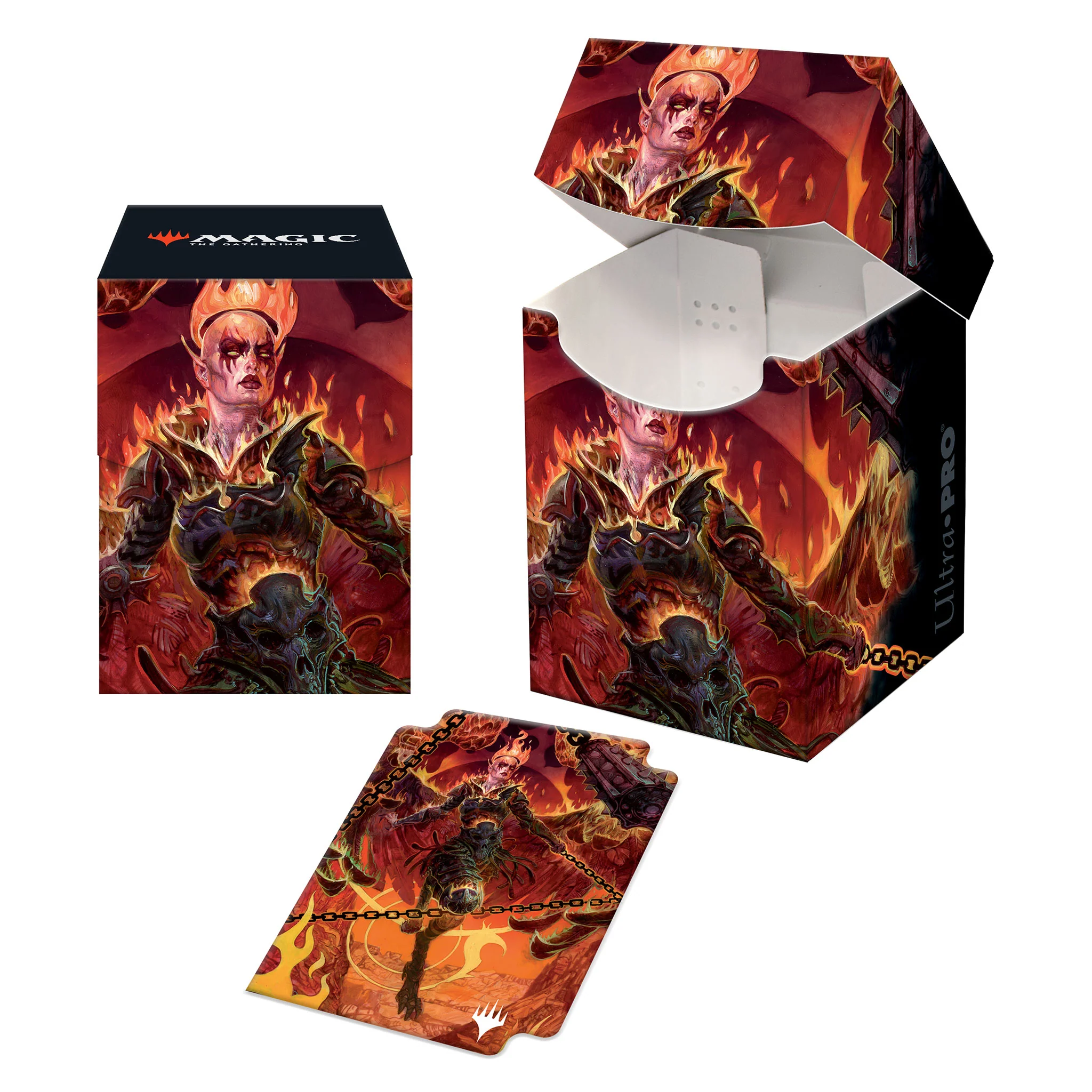 Adventures in the Forgotten Realms Zariel, Archduke of Avernus 100+ DECK BOX® for Magic: The Gathering
