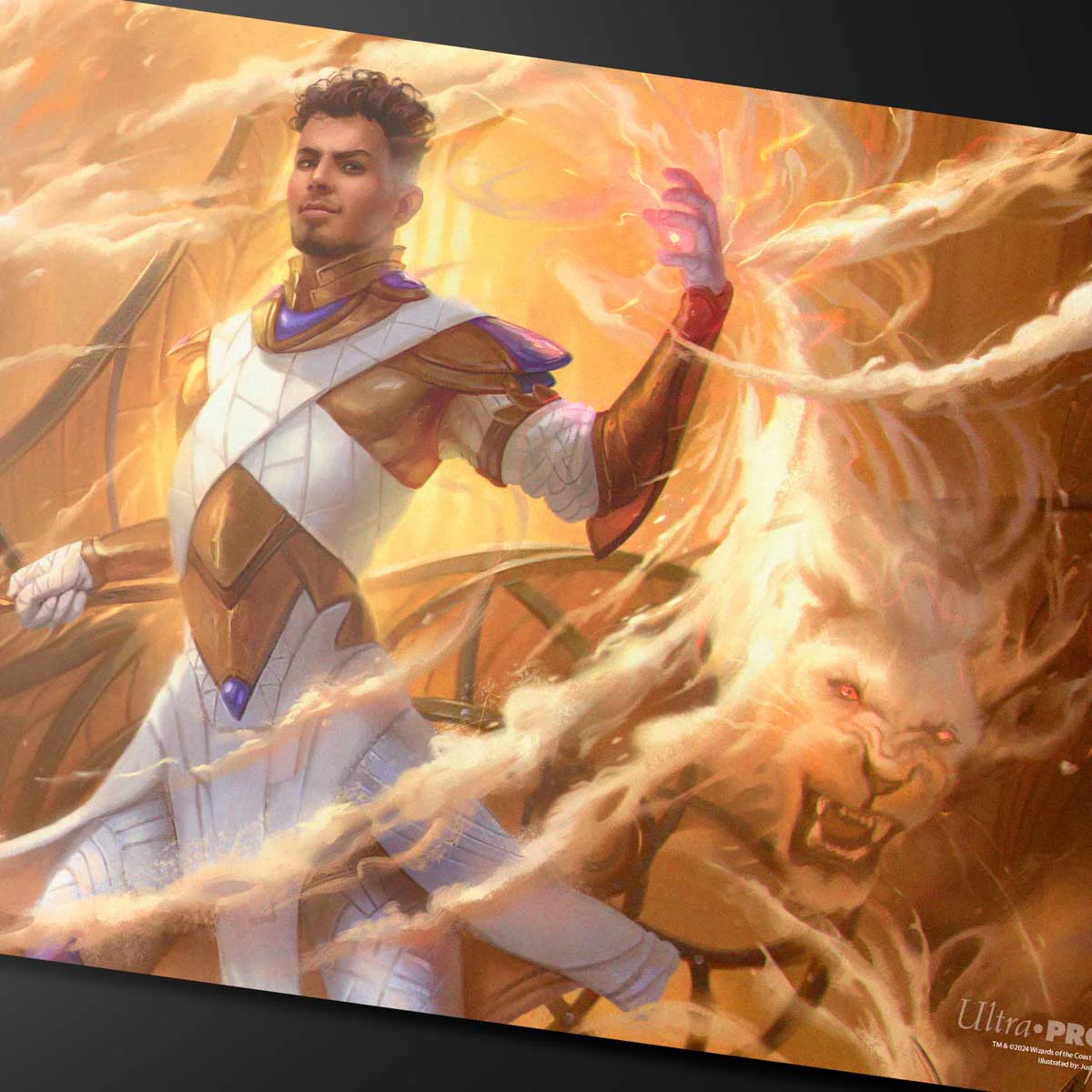 Aetherdrift Basri, Tomorrow’s Champion Playmat for Magic: The Gathering - Image 2