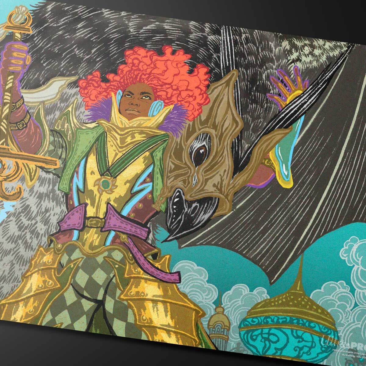 Aetherdrift Caradora, Heart of Alacria Playmat for Magic: The Gathering - Image 2