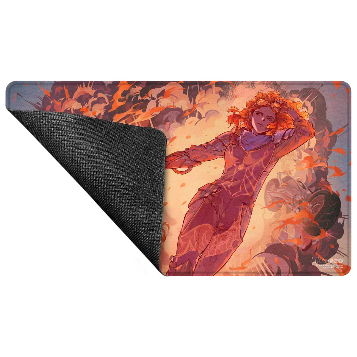 Aetherdrift Chandra’s Ignition Stitched Edge Playmat for Magic: The Gathering - Image 3