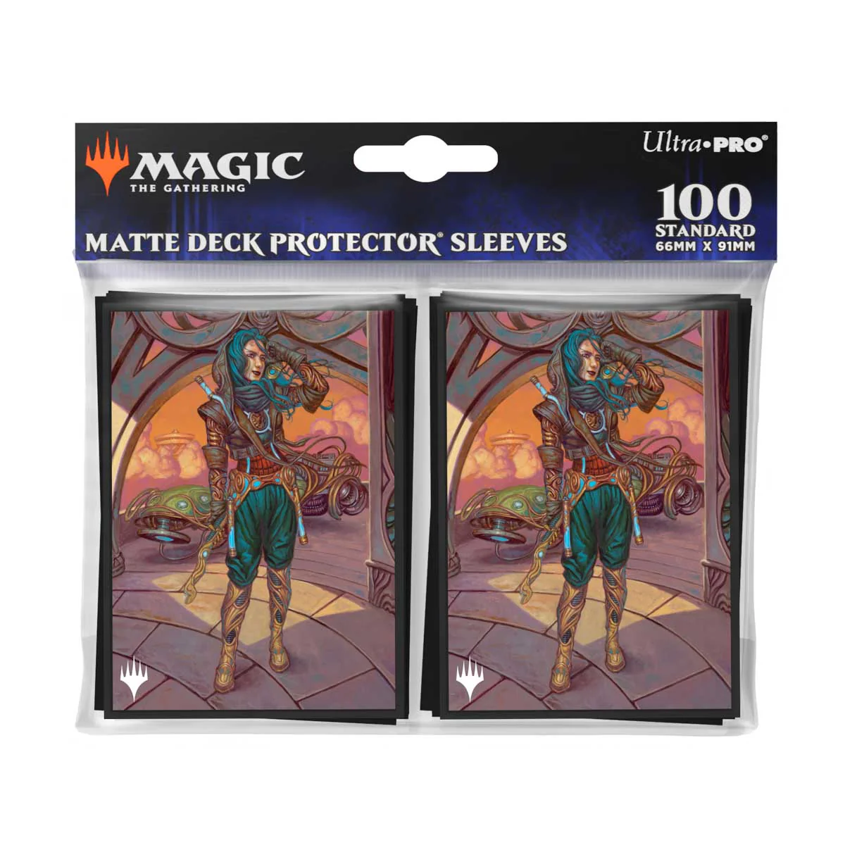 Aetherdrift Sita Varma, Masked Racer 100ct DECK PROTECTOR® Sleeves for Magic: The Gathering - Image 3