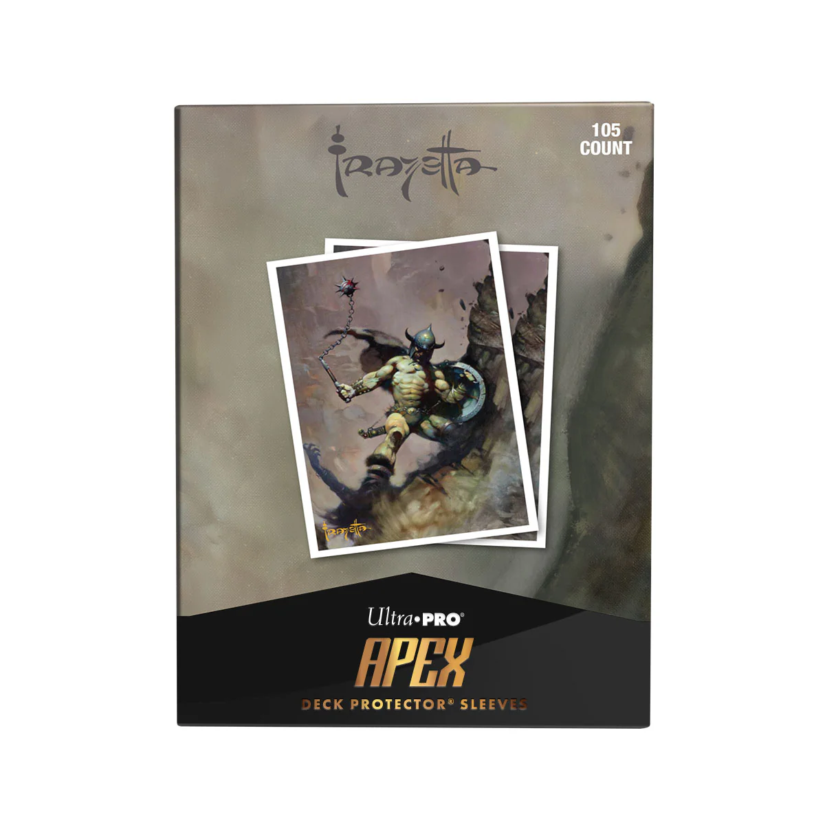 Artist Spotlight: Frank Frazetta - "Warrior with Ball and Chain" APEX DECK PROTECTOR® Sleeves for Tabletop Gaming - Image 3