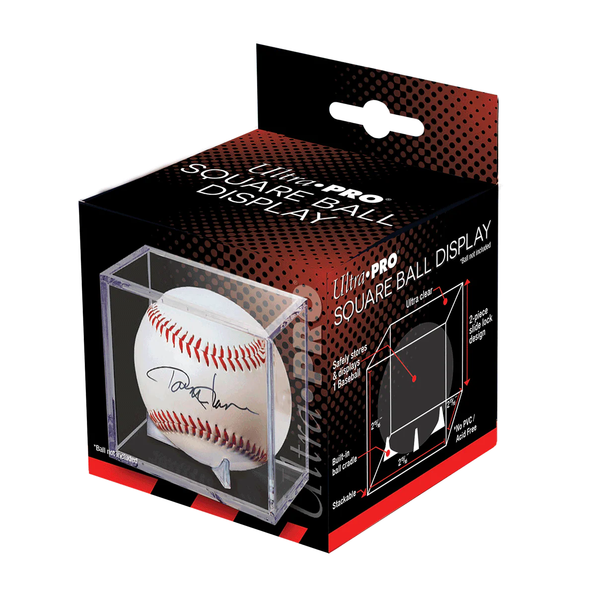 Baseball Clear Square Display Case - Image 2