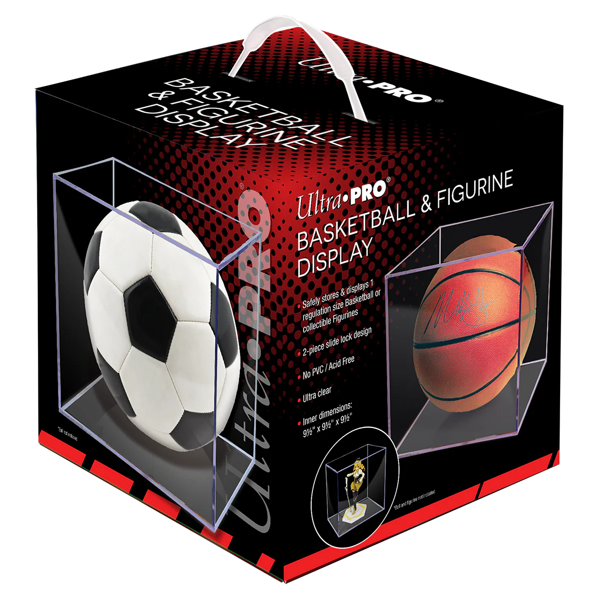 Basketball Clear Square Display Case - Image 2