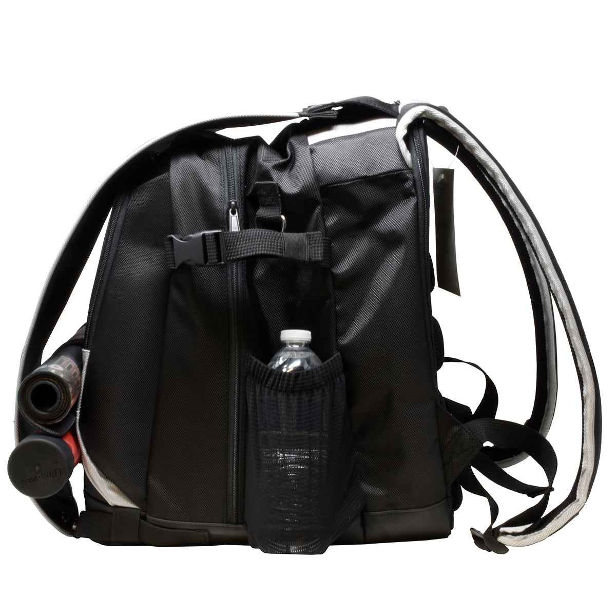 Black Citadel Backpack with Silver Trim - Image 6