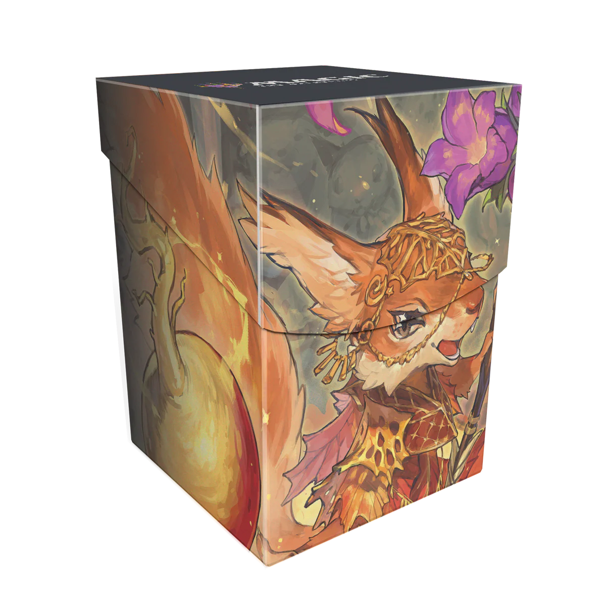Bloomburrow Hazel of the Rootbloom (Commander - Animated Army Red/Green) 100+ DECK BOX® for Magic: The Gathering - Image 3
