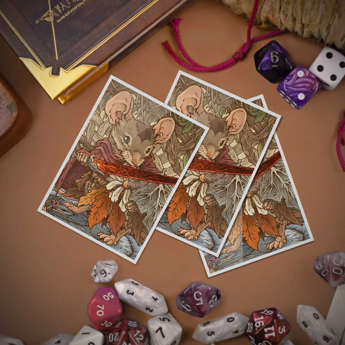 Bloomburrow Mabel, Heir to Cragflame 105ct APEX DECK PROTECTOR® Sleeves for Magic: The Gathering - Image 2