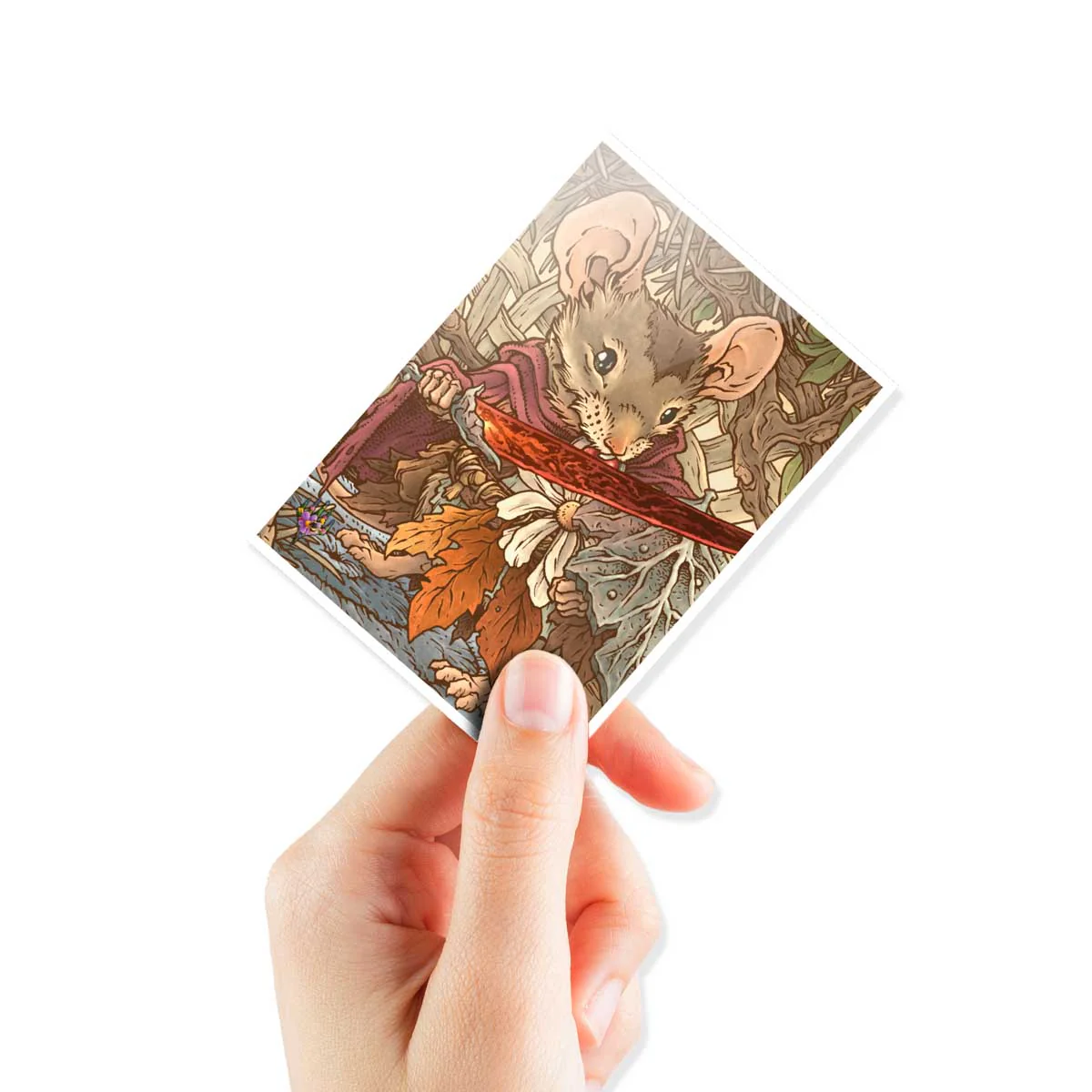 Bloomburrow Mabel, Heir to Cragflame 105ct APEX DECK PROTECTOR® Sleeves for Magic: The Gathering - Image 4