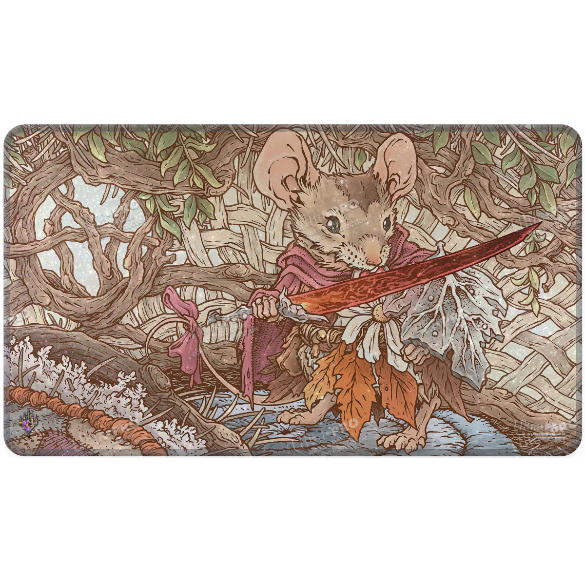 Bloomburrow Mabel, Heir to Cragflame HOLOFOIL® Standard Gaming Playmat for Magic: The Gathering