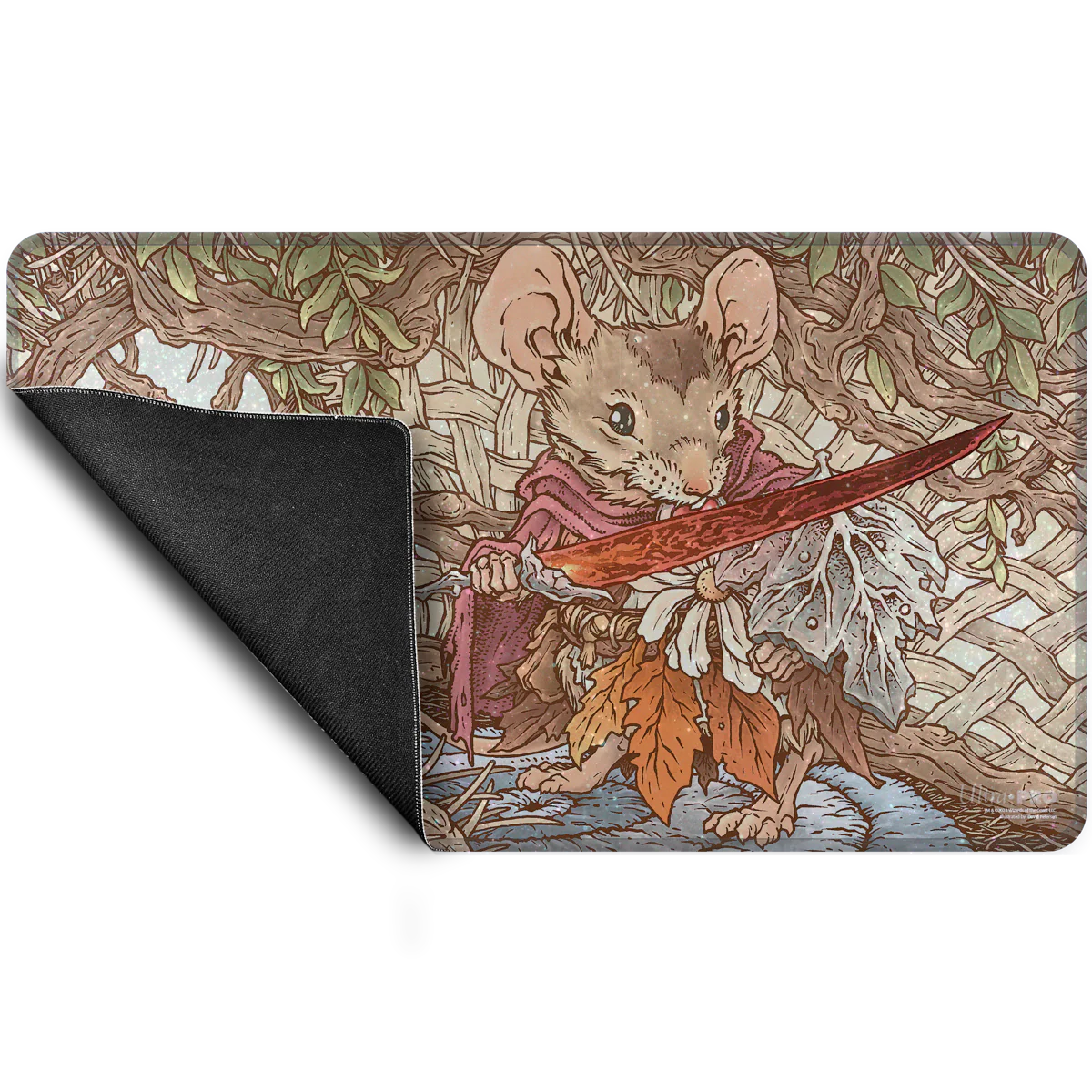 Bloomburrow Mabel, Heir to Cragflame HOLOFOIL® Standard Gaming Playmat for Magic: The Gathering - Image 3