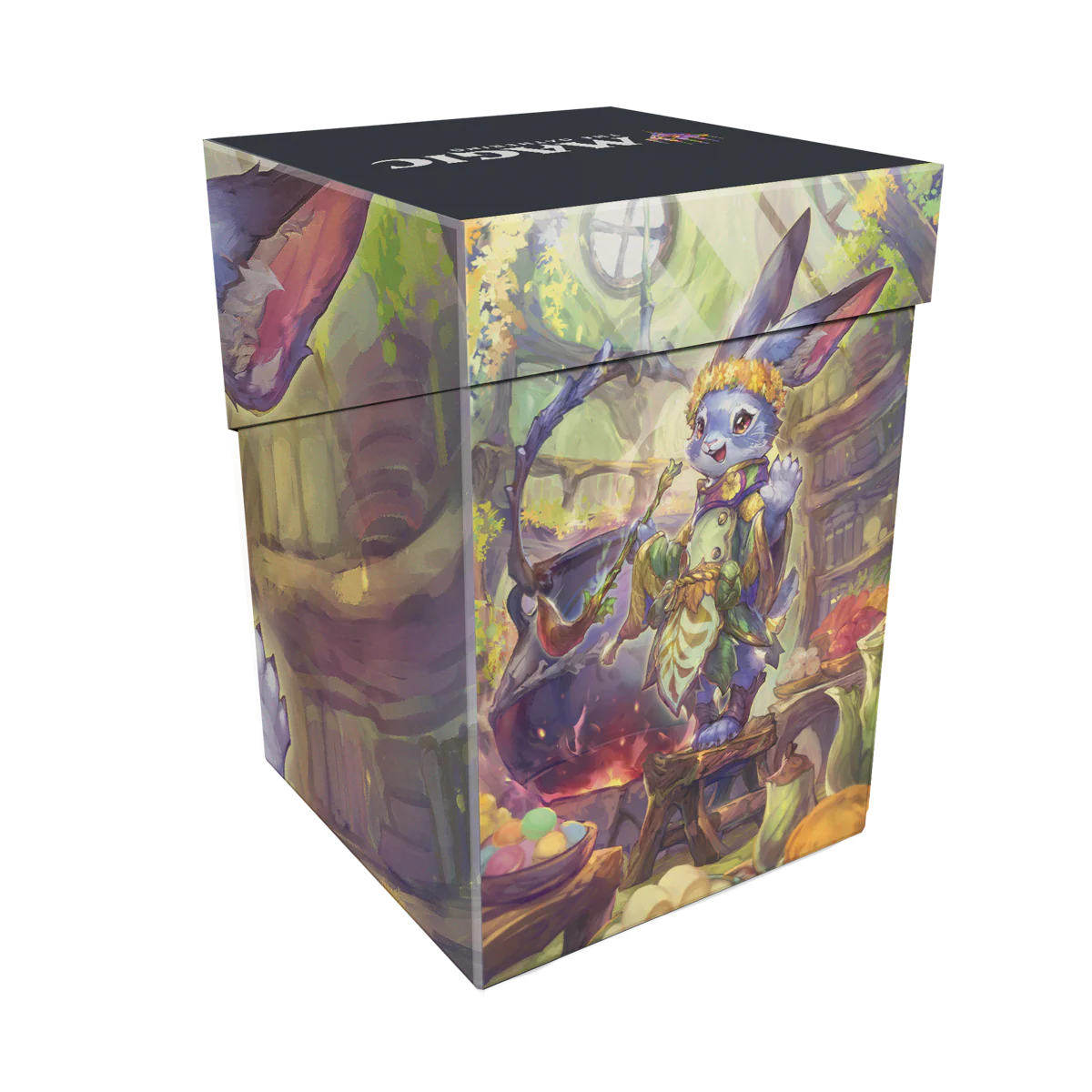 Bloomburrow Ms. Bumbleflower (Commander - Peace Offering Green/White/Blue) 100+ DECK BOX® for Magic: The Gathering - Image 3