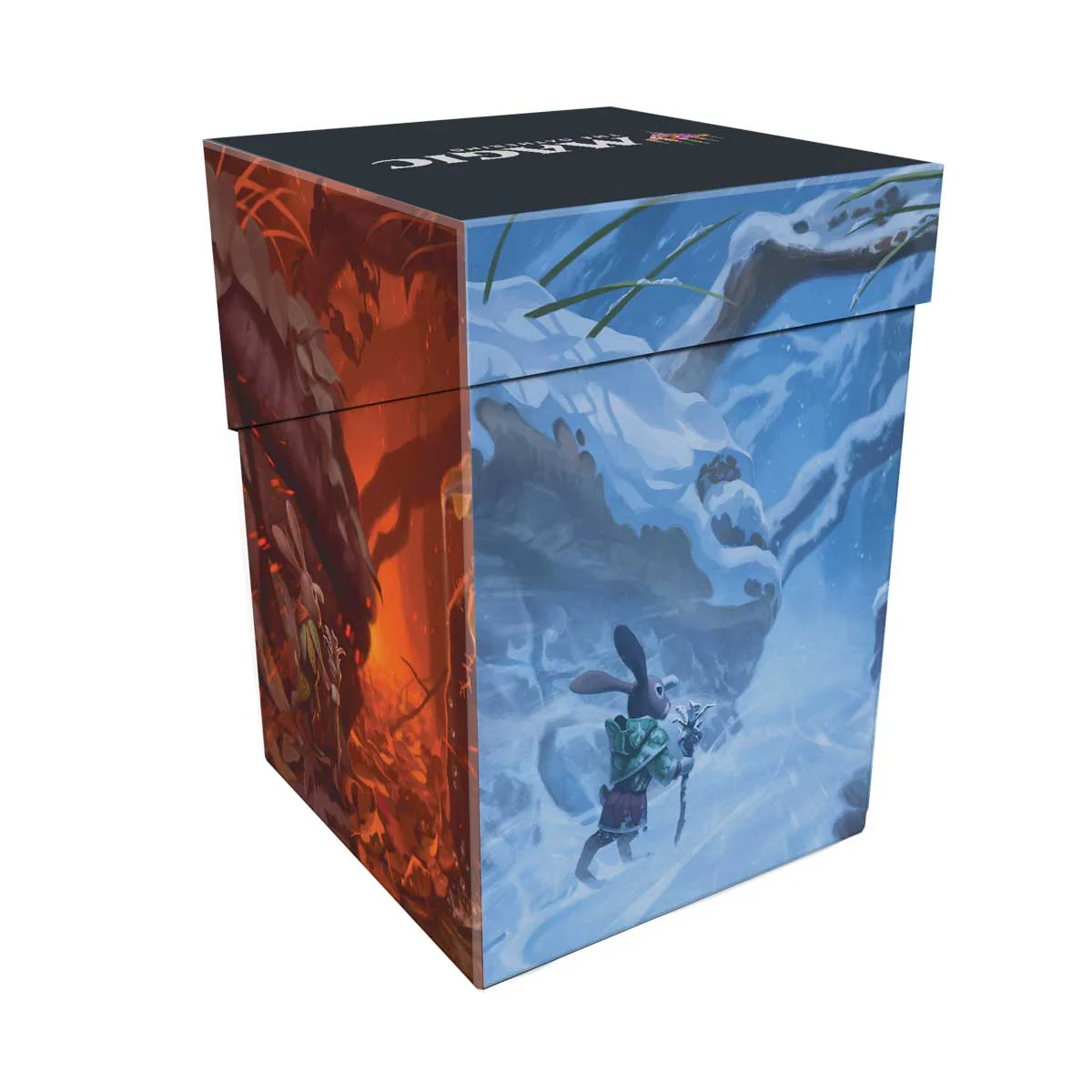 Bloomburrow Season Lands: Forest (Summer) 100+ DECK BOX® Green for Magic: The Gathering - Image 3