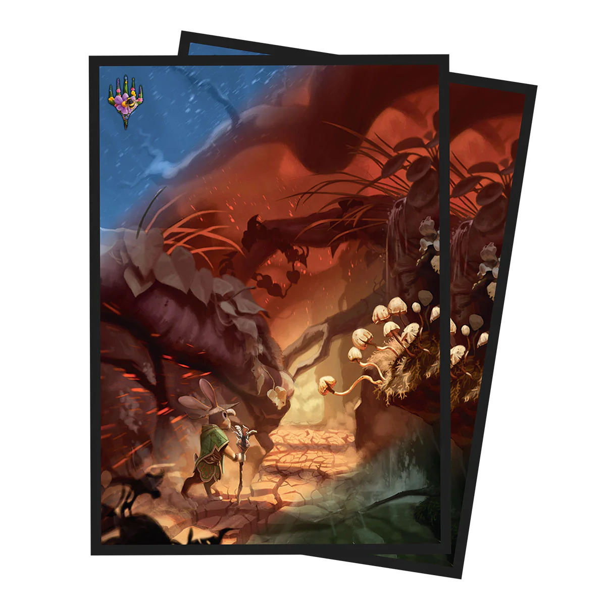 Bloomburrow Season Lands: Forest (Summer) 100ct DECK PROTECTOR® Sleeves for Magic: The Gathering