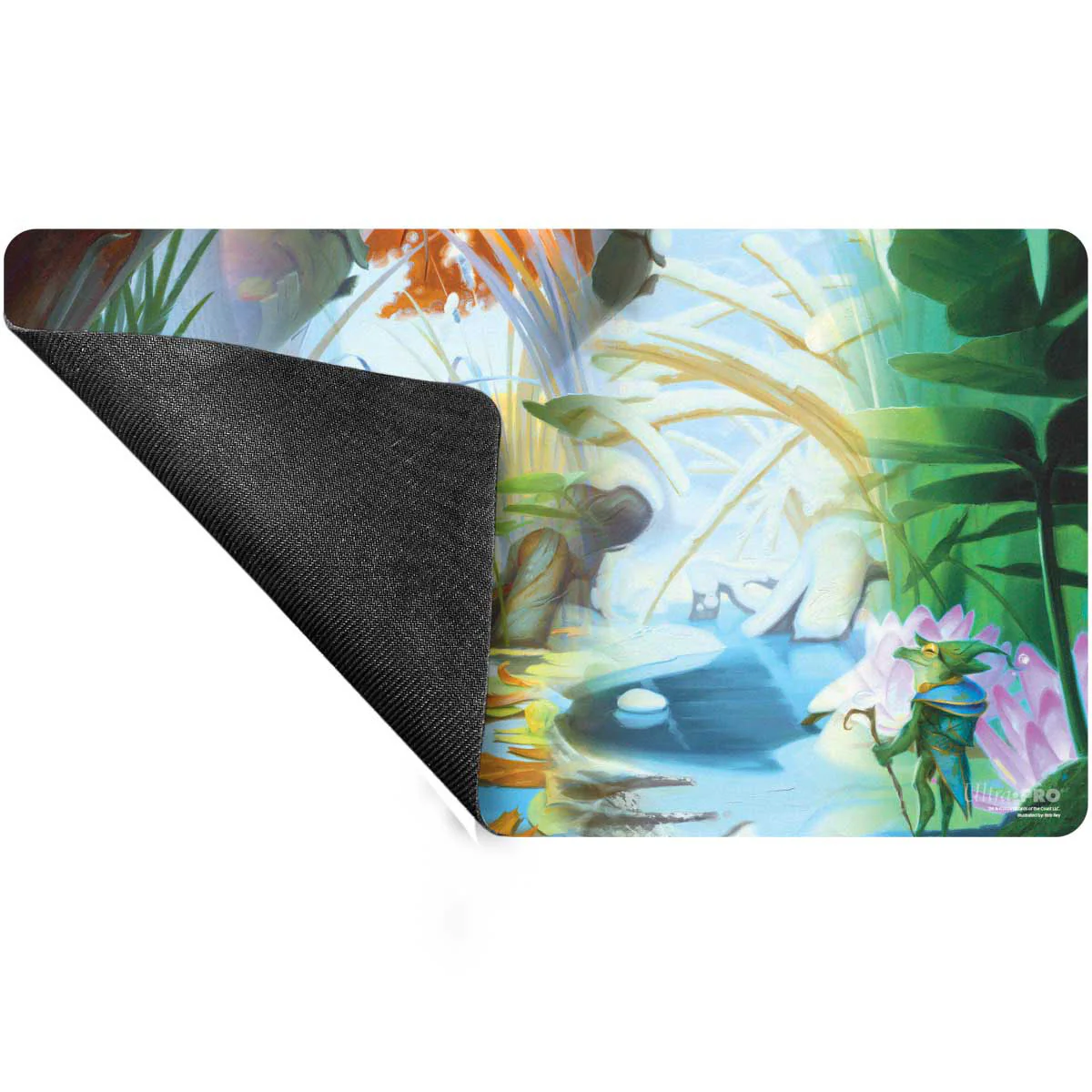 Bloomburrow Season Lands: Island (Four Seasons) Standard Gaming Playmat for Magic: The Gathering - Image 3
