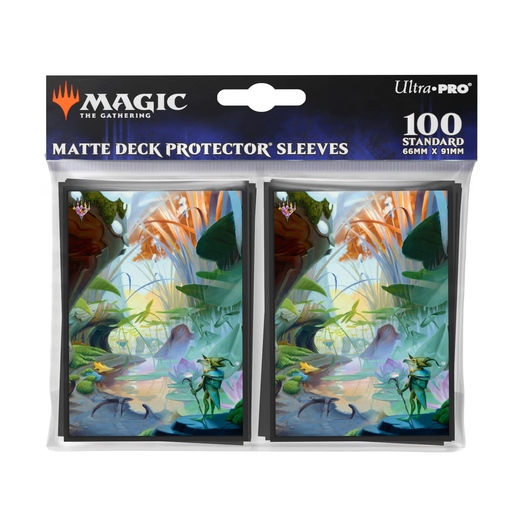 Bloomburrow Season Lands: Island (Summer) DECK PROTECTOR® Sleeves (100ct) for Magic: The Gathering - Image 3