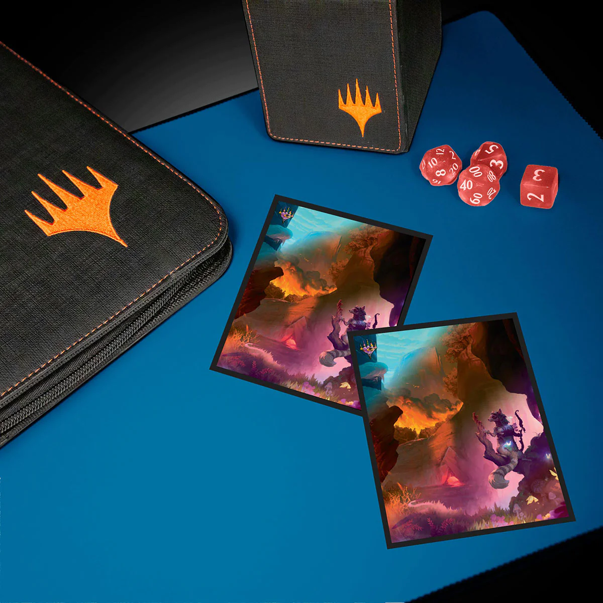 Bloomburrow Season Lands: Mountain (Summer) DECK PROTECTOR® Sleeves (100ct) for Magic: The Gathering - Image 2
