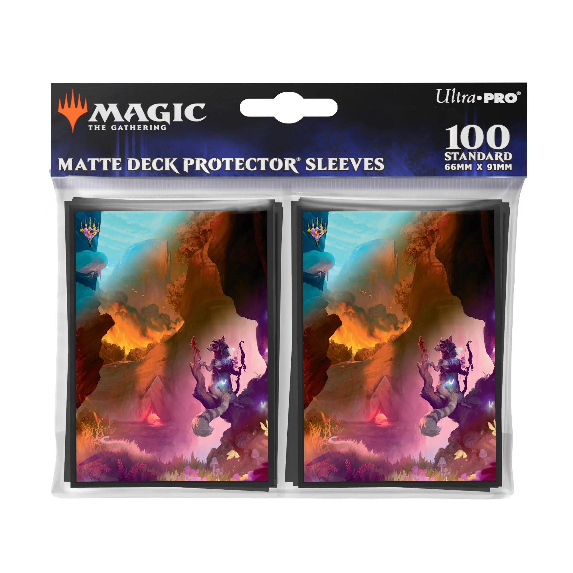 Bloomburrow Season Lands: Mountain (Summer) DECK PROTECTOR® Sleeves (100ct) for Magic: The Gathering - Image 3
