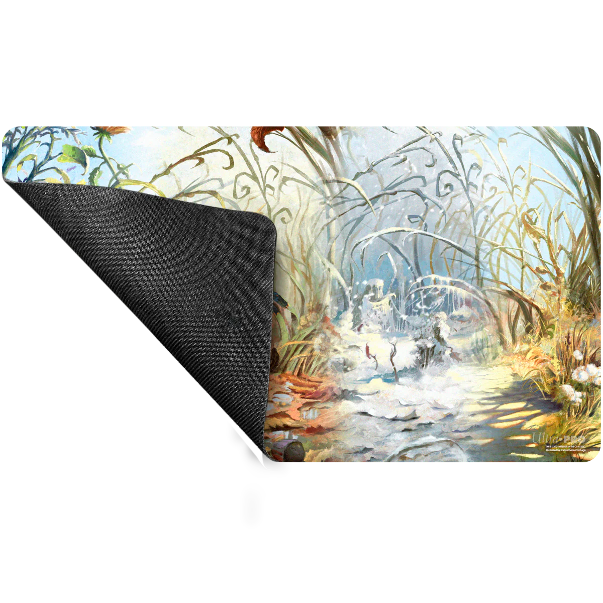 Bloomburrow Season Lands: Plains (Four Seasons) Standard Gaming Playmat for Magic: The Gathering - Image 4