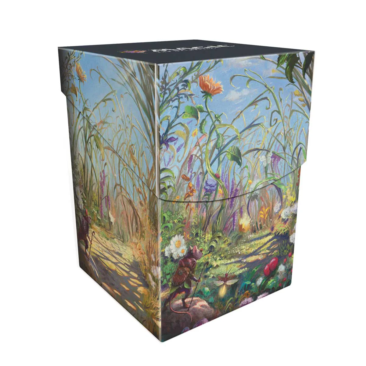 Bloomburrow Season Lands: Plains (Summer) 100+ DECK BOX® White for Magic: The Gathering - Image 2