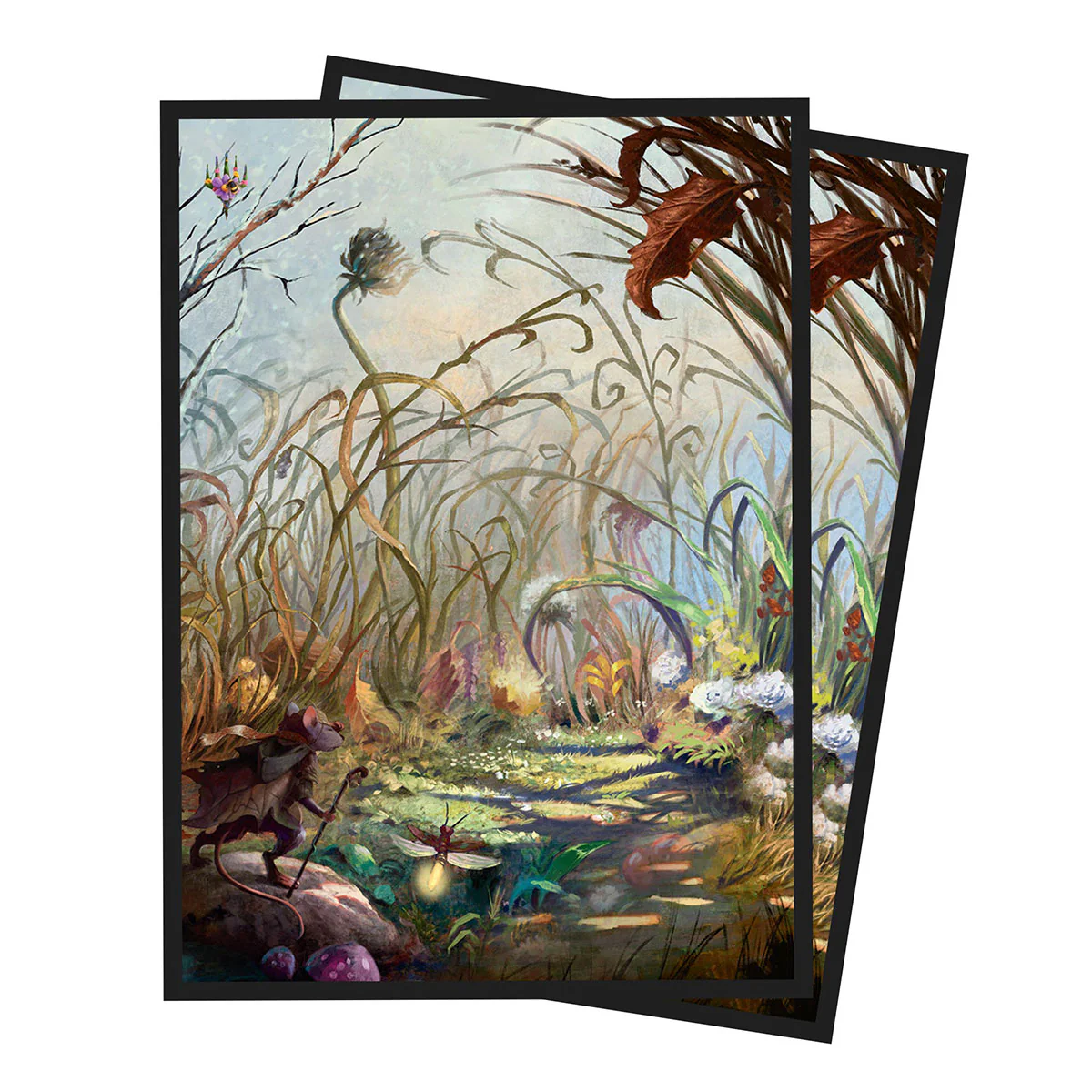 Bloomburrow Season Lands: Plains (Summer) DECK PROTECTOR® Sleeves (100ct) White for Magic: The Gathering