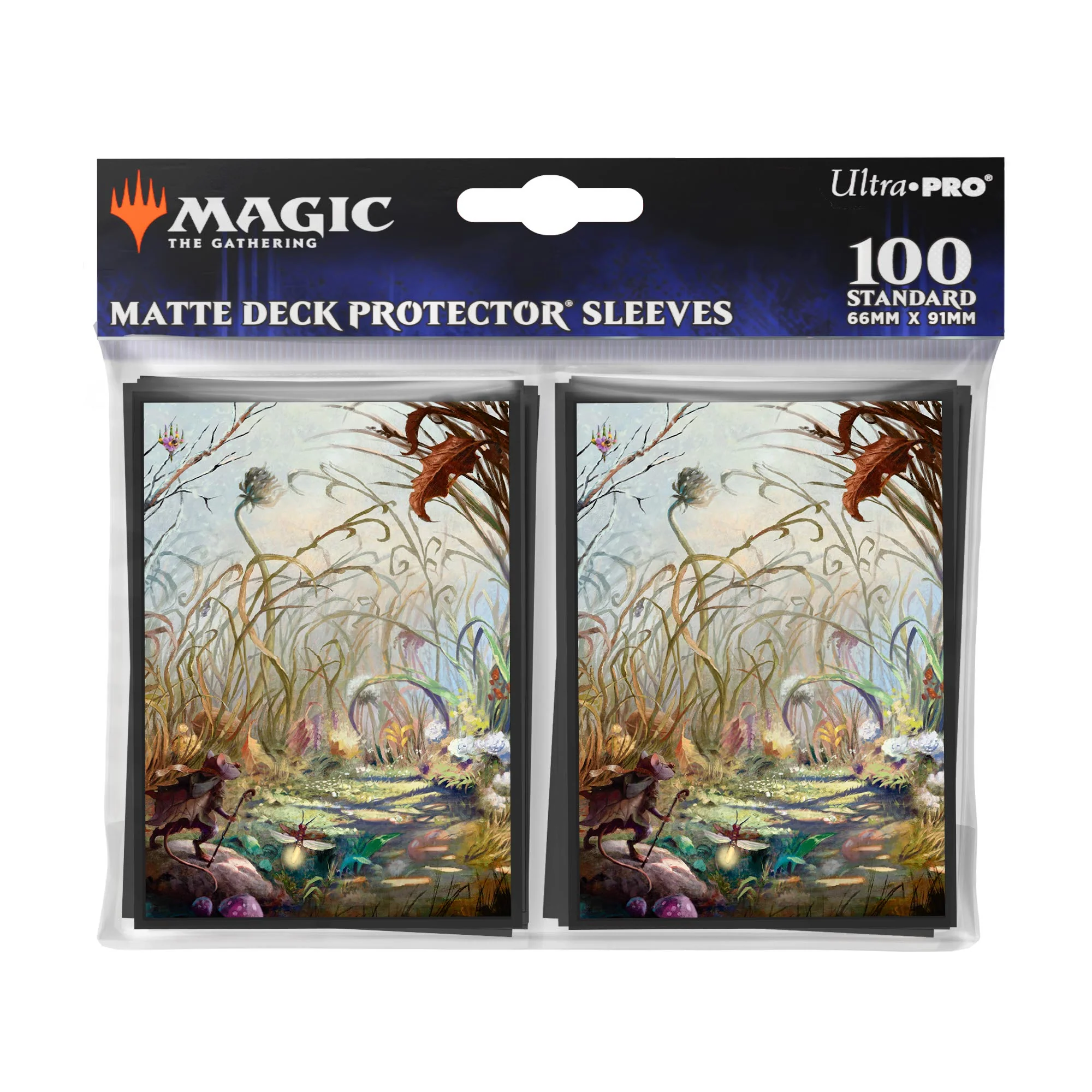 Bloomburrow Season Lands: Plains (Summer) DECK PROTECTOR® Sleeves (100ct) White for Magic: The Gathering - Image 3