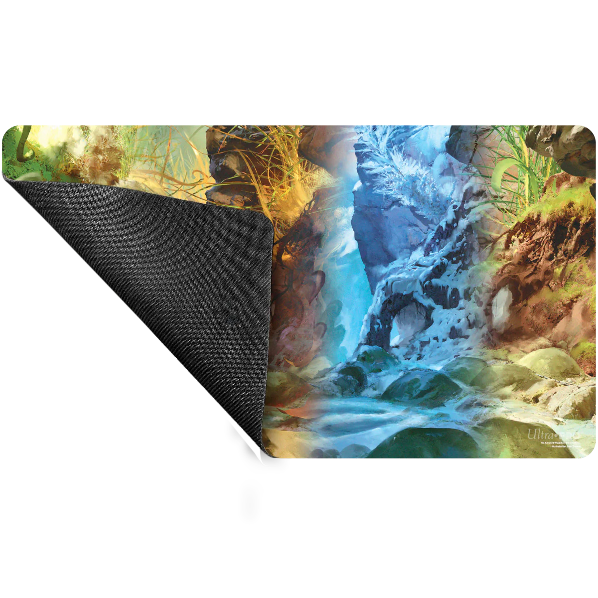 Bloomburrow Season Lands: Swamp (Four Seasons) Standard Gaming Playmat for Magic: The Gathering - Image 3